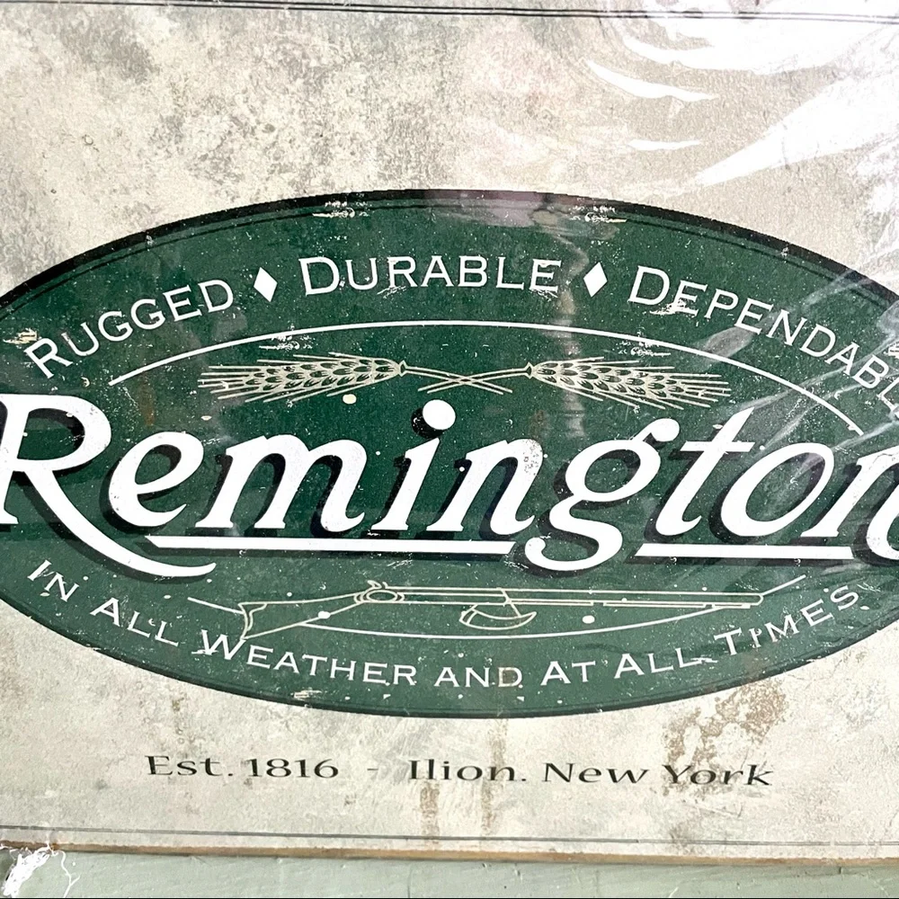 NEW Remington Metal Sign